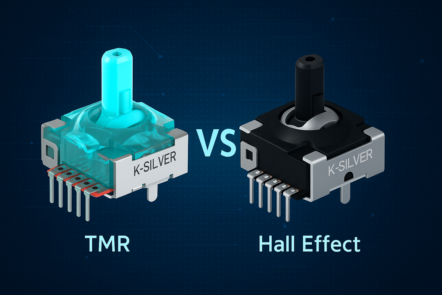 TMR vs. Hall Effect: The Silent War for Joystick Precision