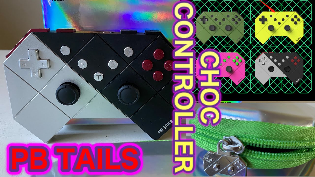 【Switchでも使える】PB TAILS CHOC コントローラーが小型なのに機能満載で驚きました日本での取り扱いは近日中？！【非純正】